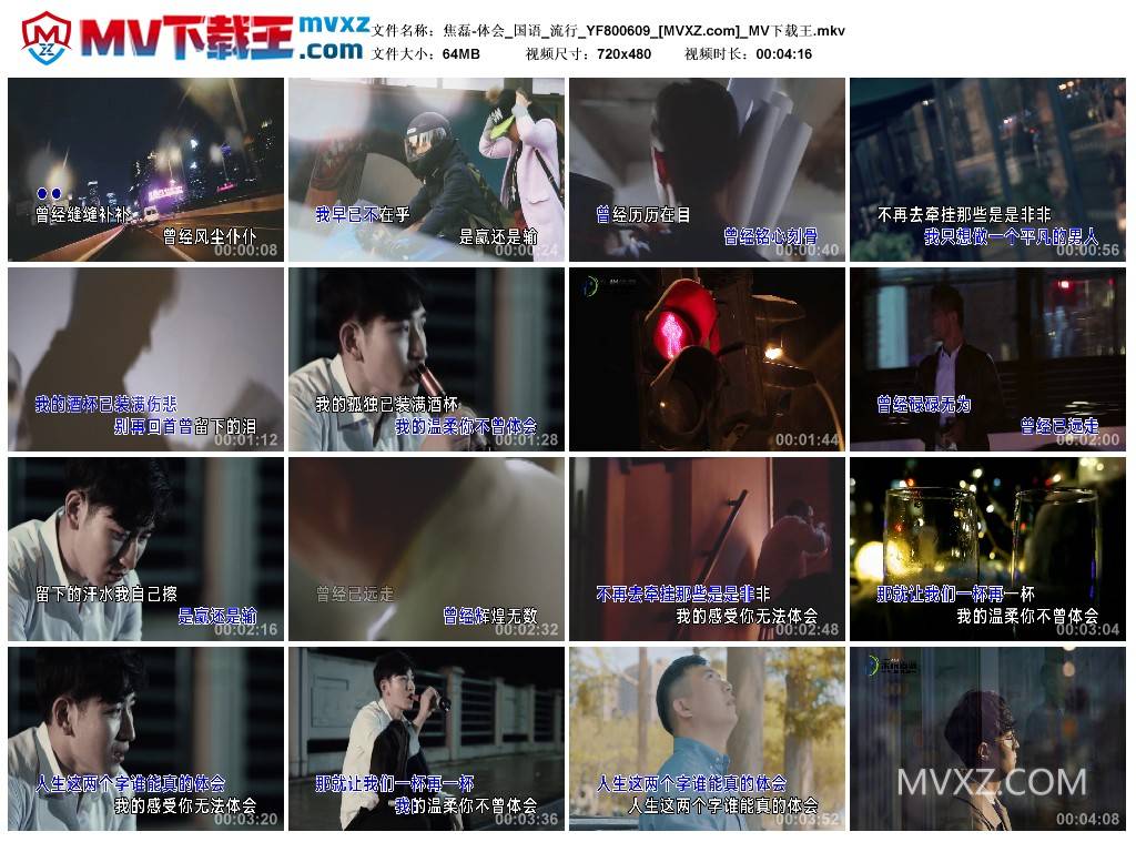 焦磊-体会_国语_流行_YF800609